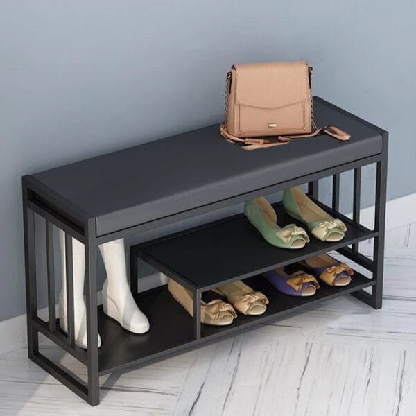 Банкетка/тумба для взуття у стилі Лофт