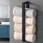 Держатель для полотенец настенный металлический