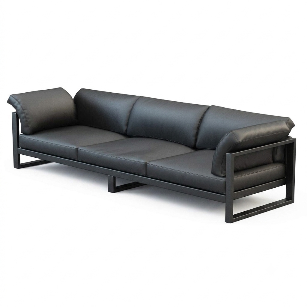 Sofa-114-3-1 Диван металевий у стилі Лофт StepLoft Sofa-114 - Зображення 1