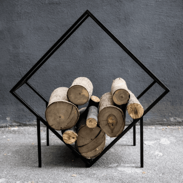 дровниця металева ромб