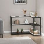 Консоль кутова у стилі Лофт StepLoft Rack-172