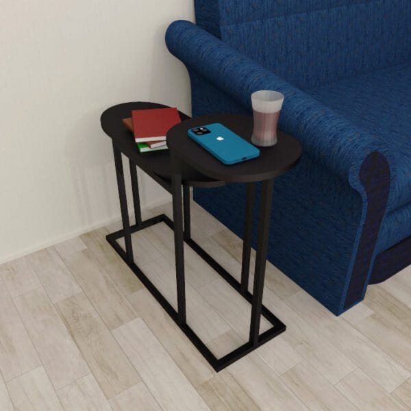 Приставний журнальний столик у стилі Лофт