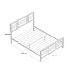 Ліжко в стилі Лофт металеве StepLoft Bed-101 - Зображення 2