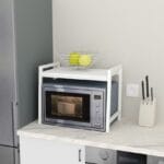 підставка кухонна, для мікрохвильовки біла