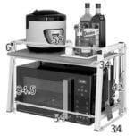 Підставка для мікрохвильової печі металева в стилі Лофт StepLoft Rack-353 - Зображення 2