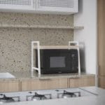 Підставка кухонна, для мікрохвильової печі в стилі Лофт - StepLoft Rack-206