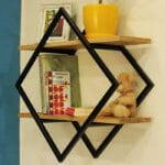 Настінна полиця в стилі Лофт StepLoft Shelf-106