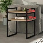 Приставний стіл у стилі Лофт каркас металевий StepLoft Cof-tab-219 - Зображення 2