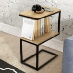 Приставний журнальний столик у стилі Лофт StepLoft Cof-tab-183