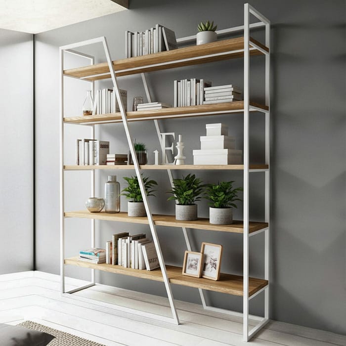 Gemini_Generated_Image_wabozowabozowabo3 стелаж лофт білий дуб сонома