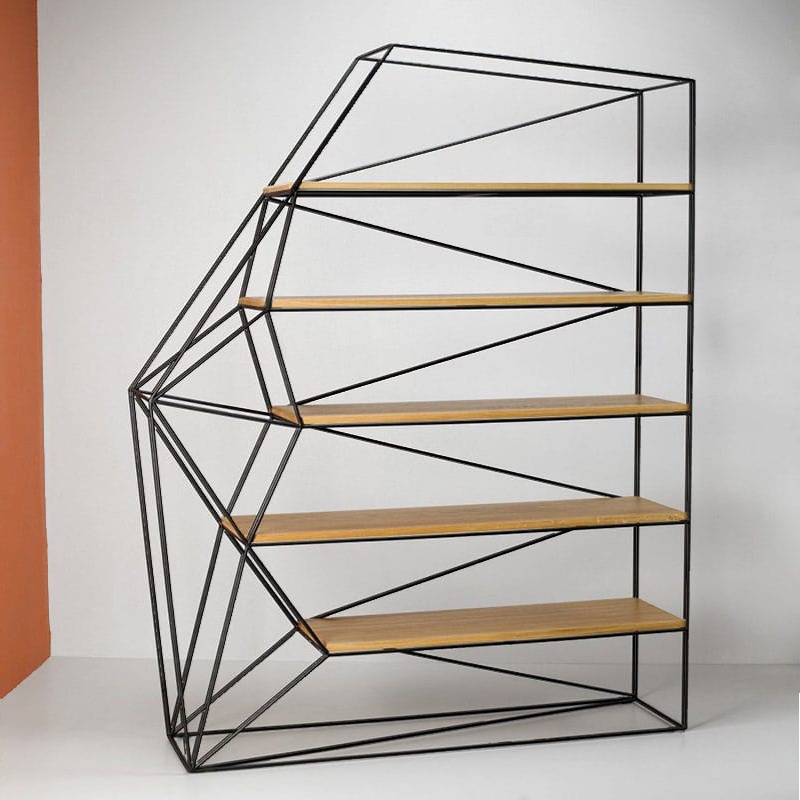 Rack-302-2-2 дизайнерский стеллаж лофт