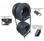 Стелаж для зберігання Коліс Шин Дисків розбірний StepProm Park-105 - Зображення 2