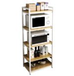 стеллаж кухонный сонома белый