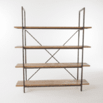 Стелаж для дому в стилі Лофт каркас металевий StepLoft Rack-138 - Зображення 2