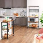 Стелаж кухонний металевий розбірний у стилі Лофт StepLoft Rack-192 - Зображення 2