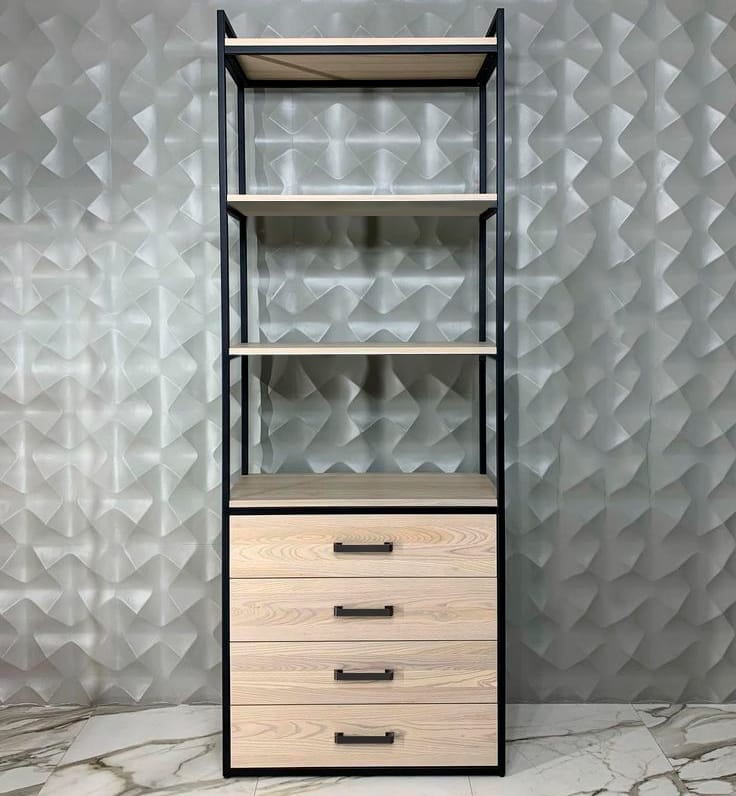 Rack-307-1 стелаж лофт з ящиками