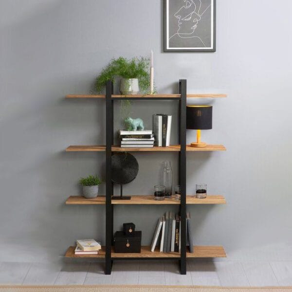 Стелаж в стилі Лофт каркас металевий StepLoft Rack-335