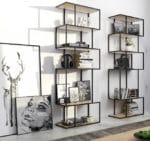 Стелаж для дому металевий у стилі Лофт StepLoft Rack-182 - Зображення 2