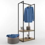 Стойка/Вешалка для одежды каркас металлический