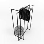 Стійка для одягу металева в стилі Лофт StepLoft Ward-135 - Зображення 3