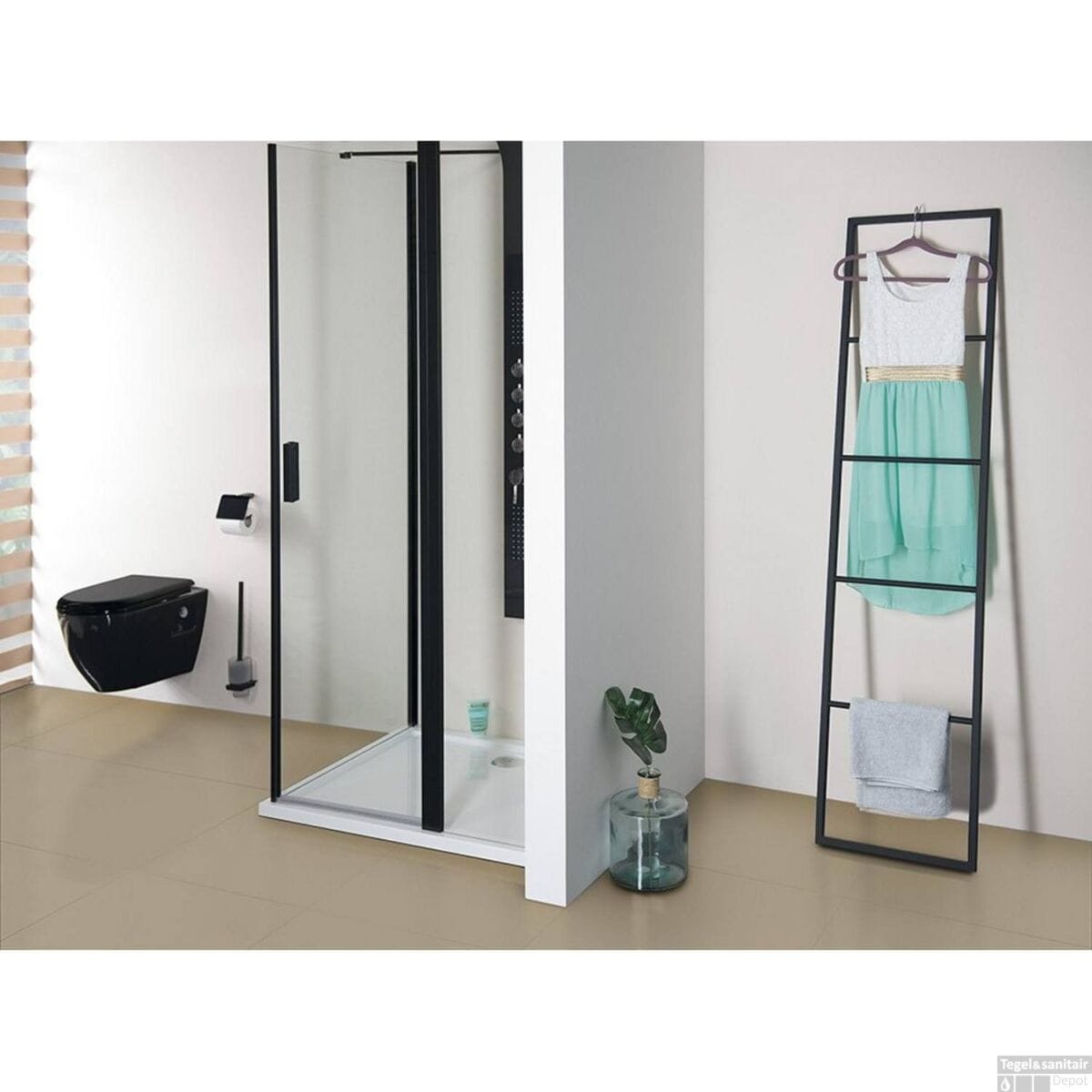 Стійка для одягу металева у стилі Лофт StepLoft Ward-140 - Зображення 2