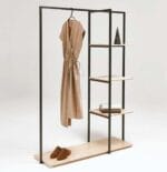 Стійка для одягу в стилі Лофт каркас металевий StepLoft Ward-163 - Зображення 2