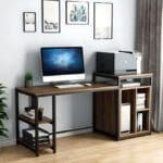 Стол компьютерный с тумбой лофт каркас металлический