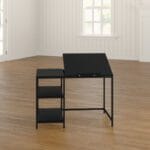 Стіл письмовий з підйомною стільницею в стилі Лофт каркас металевий StepLoft Comp-table-132 - Зображення 2