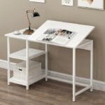 Стіл письмовий у стилі Лофт каркас металевий StepLoft Comp-table-133