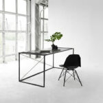 Стіл письмовий/комп'ютерний у стилі Лофт каркас металевий StepLoft Comp-table-151 - Зображення 2