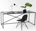 Стіл письмовий/комп'ютерний у стилі Лофт каркас металевий StepLoft Comp-table-151 - Зображення 2