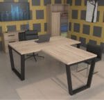 Стол руководителя/офисный стол в стиле Лофт