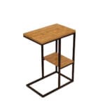 Столик кавовий з поличкою