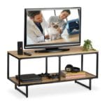 Тумба под телевизор металлическая в стиле Лофт StepLoft Stand-128