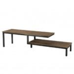 Тумба під телевізор в стилі Лофт металевий каркас StepLoft Stand-122 - Зображення 2