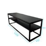 Тумба під телевізор у стилі Лофт каркас металевий StepLoft Stand-112 - Зображення 2