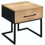 Тумба приліжкова металева в стилі Лофт StepLoft Standbed-165