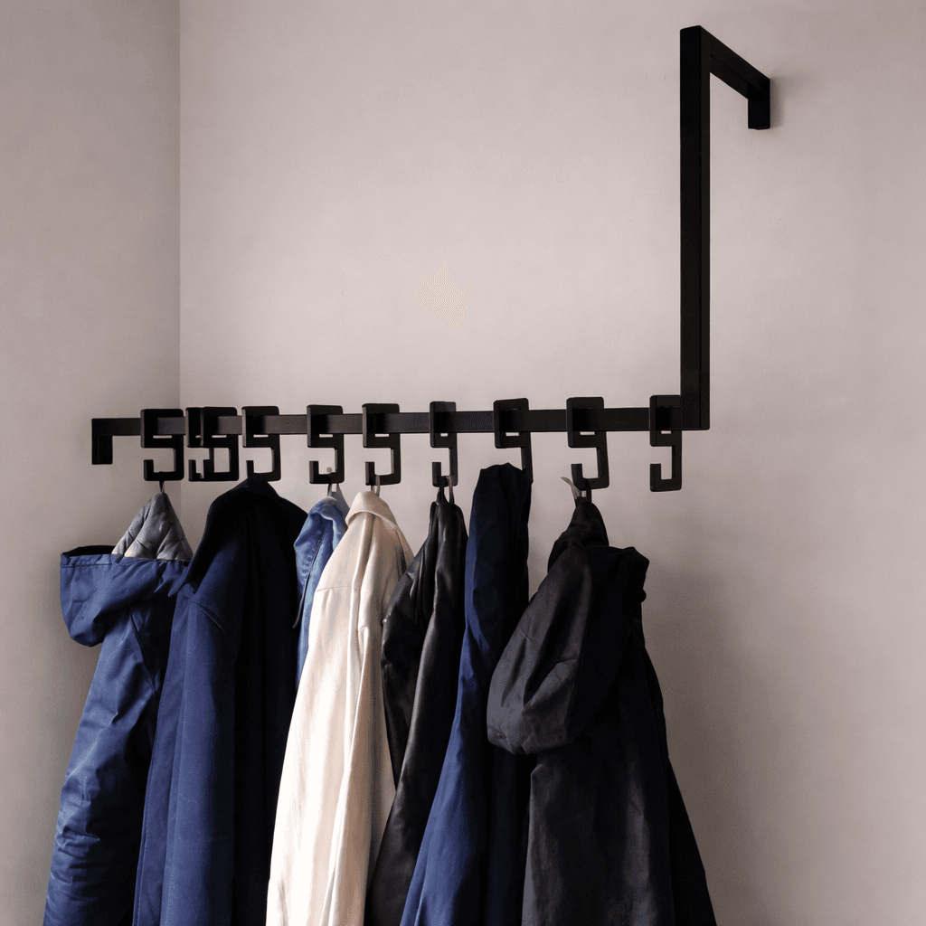 Ward-182-1 настінна вішалка для одягу металева