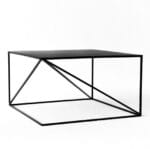 Журнальний столик у стилі Лофт, каркас металевий, чорний - StepLoft Cof-tab-185 - Зображення 3