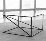 Журнальний столик у стилі Лофт, каркас металевий, чорний - StepLoft Cof-tab-185 - Зображення 2