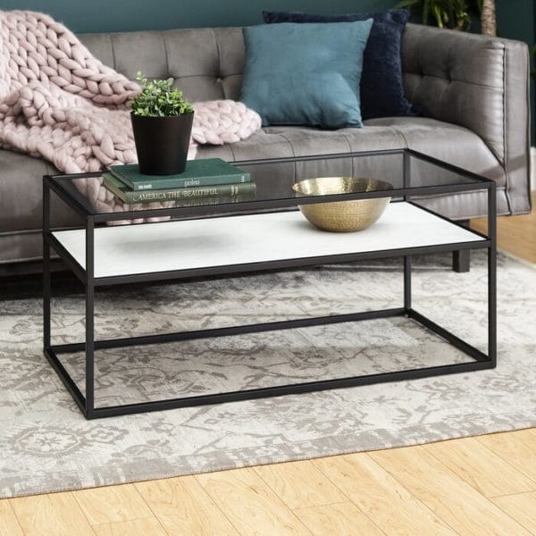 Журнальный столик в стиле Лофт металлический StepLoft