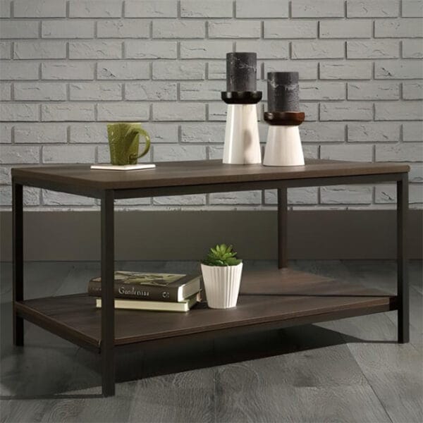 Журнальний, кавовий столик у стилі Лофт венге