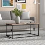 Журнальный столик в стиле Лофт металлический StepLoft Cof-tab-179